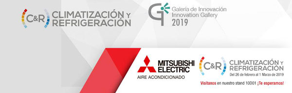 Mitsubishi Electric marca la diferencia en la Feria de la Climatización Mitsubishi Electric marca la diferencia en la Feria de la Climatización