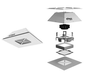 UPT, Unidades purificadoras de aire para techo UPT, Unidades purificadoras de aire para techo