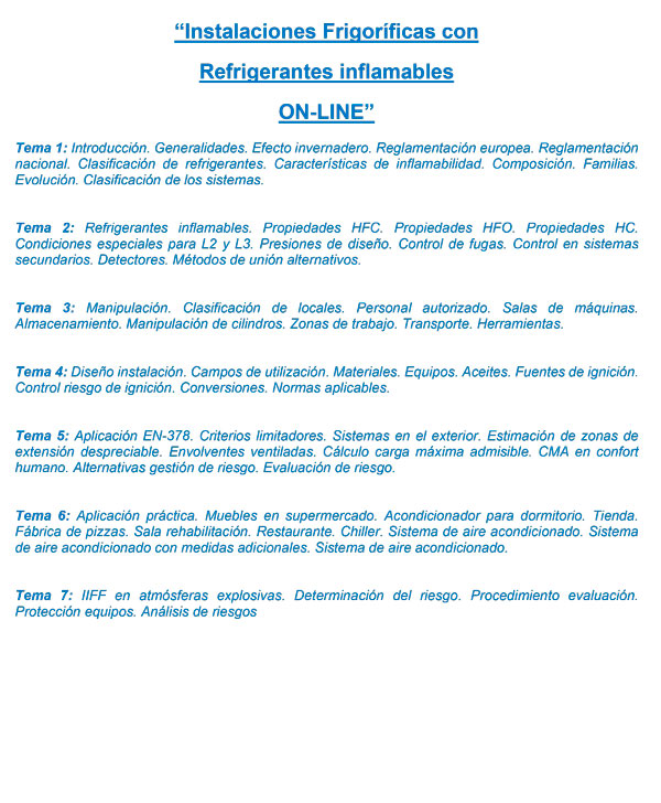 AEFYT informa. Nuevo curso de formación continua AEFYT informa. Nuevo curso de formación continua