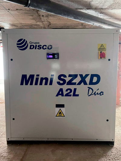El equipo SZXD-72Y DUO SPLIT MINI, provisto de tecnología Scroll Digital El equipo SZXD-72Y DUO SPLIT MINI, provisto de tecnología Scroll Digital
