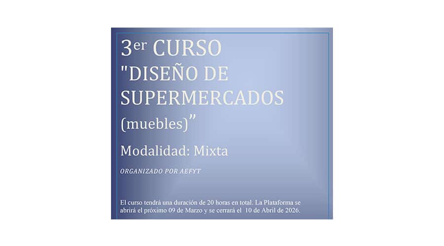 NUEVO CURSO DISEÑO DE SUPERMERCADOS