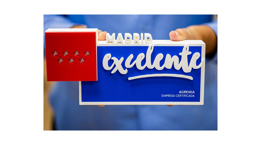 Agremia renueva el sello Madrid Excelente