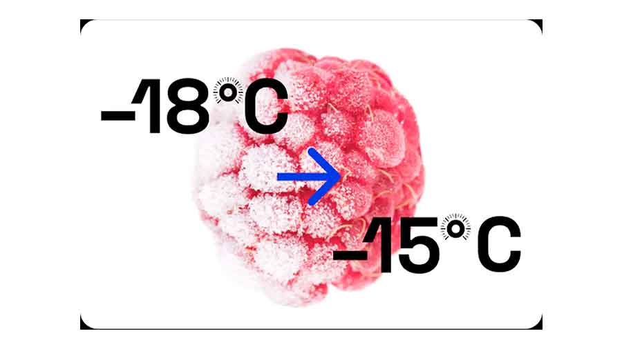 Si se aumentara la temperatura de los congelados de - 18º a - 15º grados bajo cero se evitaría la contaminación equivalente a 3,8 millones de coches al año.