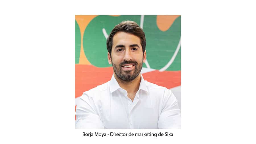 Sika incorpora a Borja Moya como nuevo director de Marketing