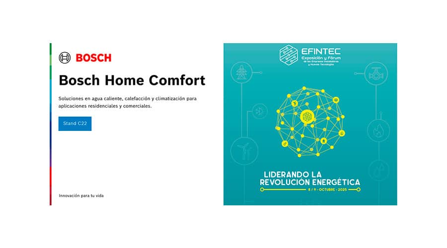 Bosch participará en la sexta edición de EFINTEC
