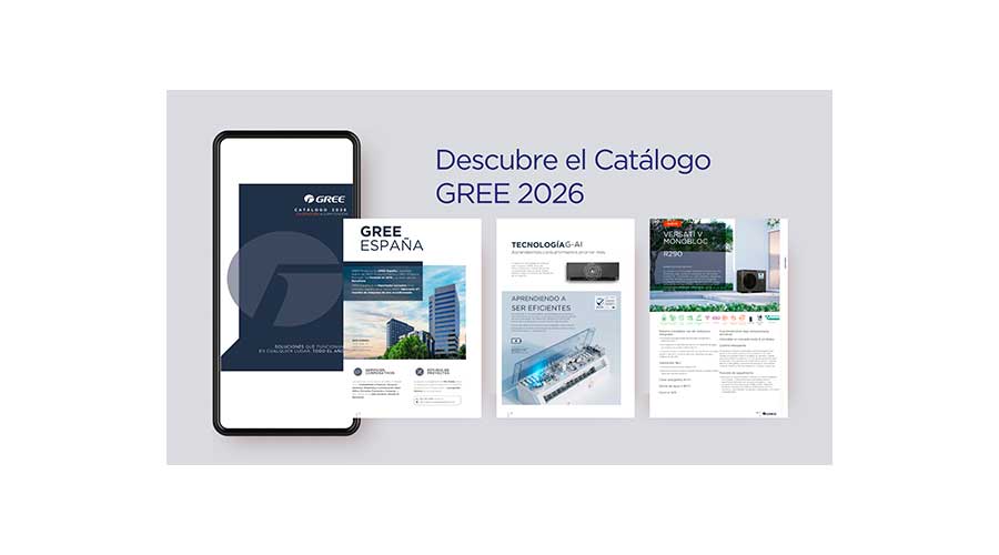 Nuevo Catálogo GREE 2026: R290, VRF y aerotermia marcan el nuevo estándar HVAC