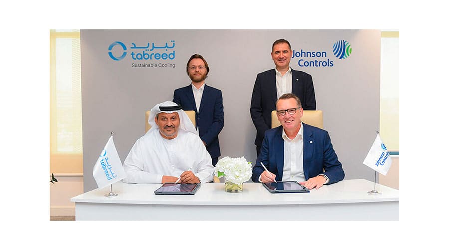 Tabreed y Johnson Controls firman un acuerdo a largo plazo para el desarrollo y suministro de tecnología de refrigeración de próxima generación
