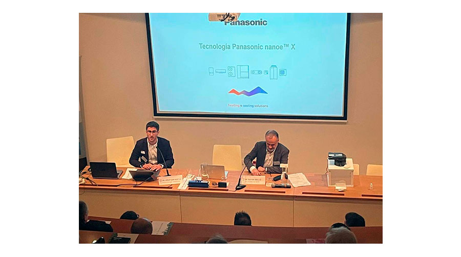 Panasonic presenta su tecnología nanoeTMX de purificación del aire en la 74ª Jornada Técnica de AGEM