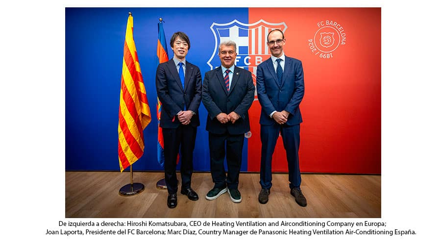 El FC Barcelona y Panasonic se unen en un acuerdo para el Espai Barça