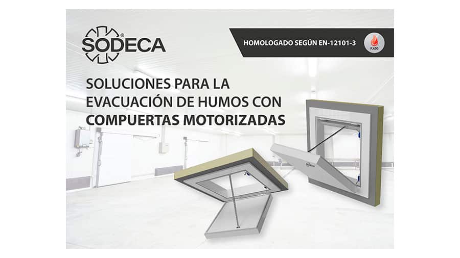 Sodeca- Evacuación de humos en cámaras frigoríficas