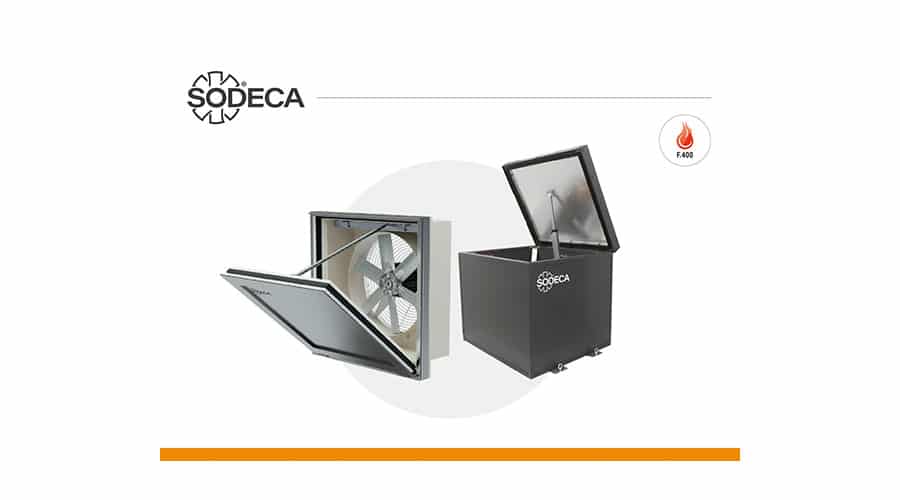 Sistemas de ventilación con compuertas motorizadas de SODECA
