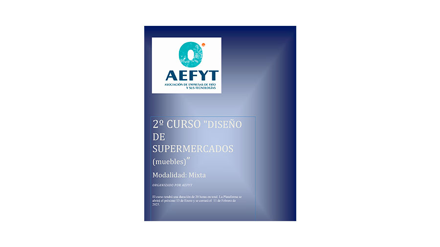 Aefyt - Curso de diseño de muebles para supermercados 2025