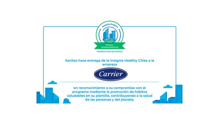 Carrier con Sanitas