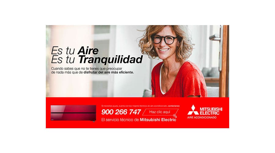 Es tu Aire, Es tu tranquilidad, la campaña de Mitsubishi Electric