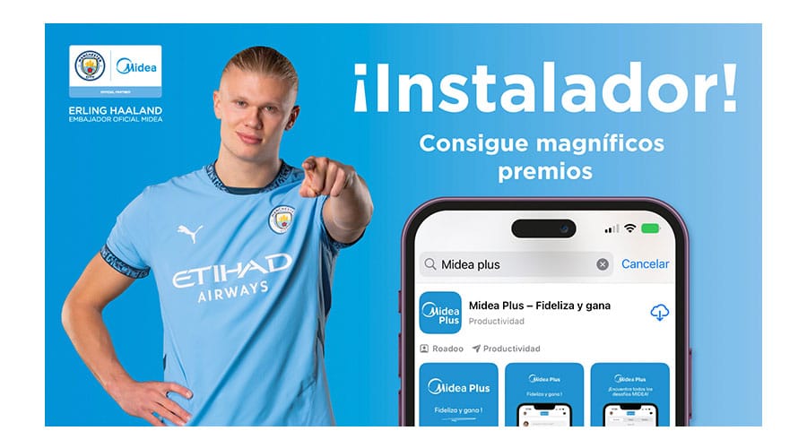 Midea apuesta fuerte por el instalador