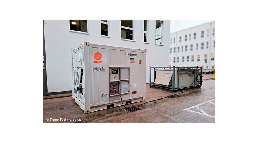 Trane lanza un sistema de almacenamiento de energía en baterías