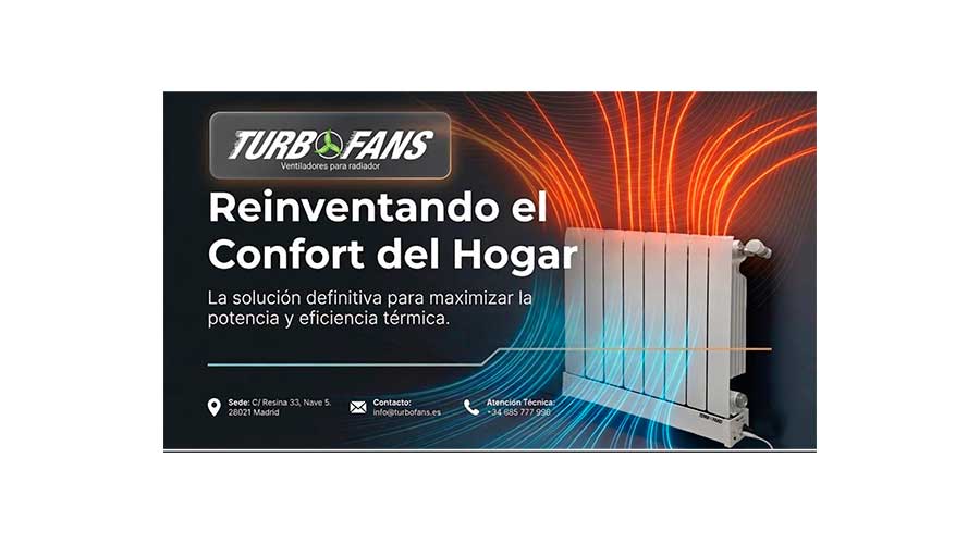 TURBOFANS es una solución innovadora orientada a optimizar el rendimiento de los sistemas de Aerotermia