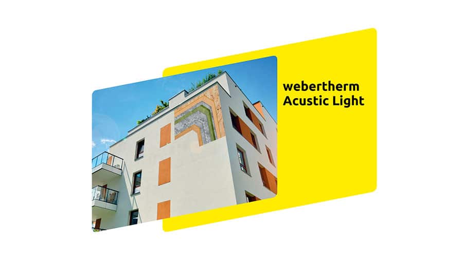 webertherm ACUSTIC LIGHT, su nuevo sistema de aislamiento térmico por el exterior